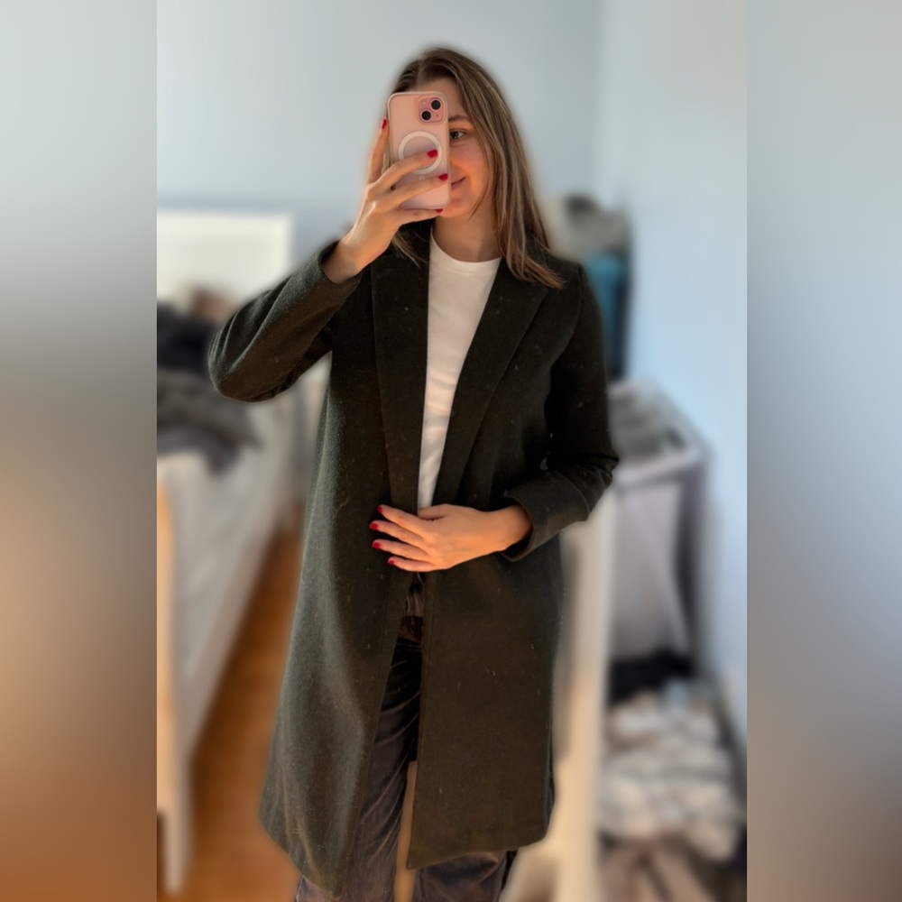 ZARA Dark green coat